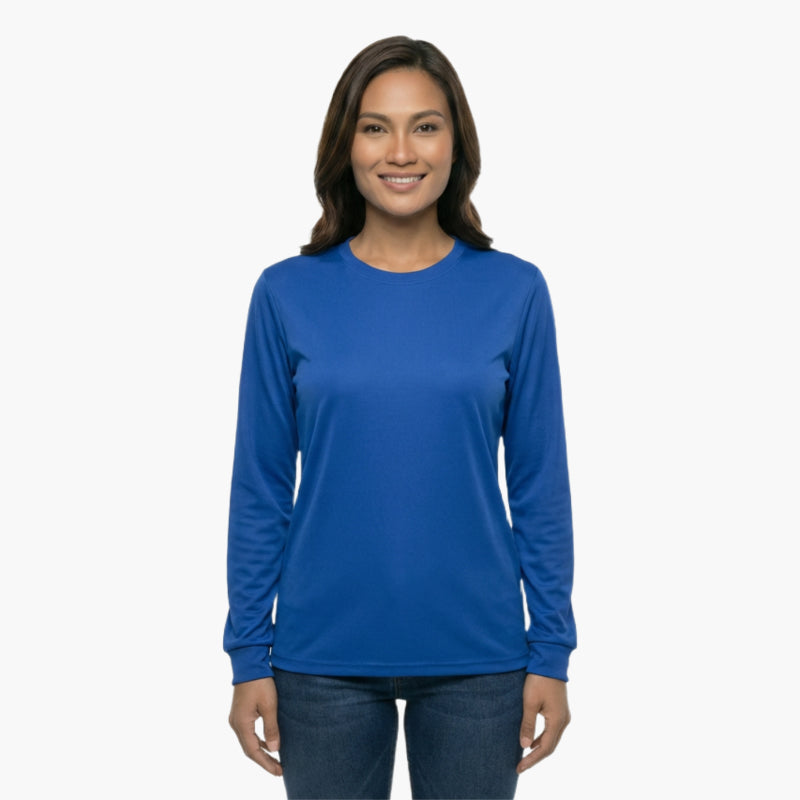SAFTX-C2-056 Moisture-Wicking Long Sleeve Safety Shirt