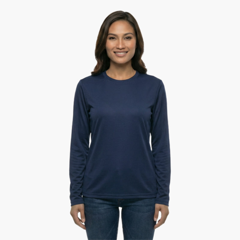 SAFTX-C2-056 Moisture-Wicking Long Sleeve Safety Shirt