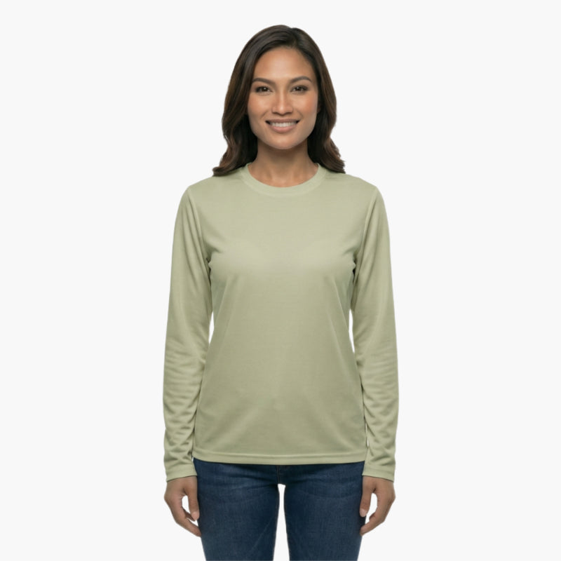 SAFTX-C2-056 Moisture-Wicking Long Sleeve Safety Shirt