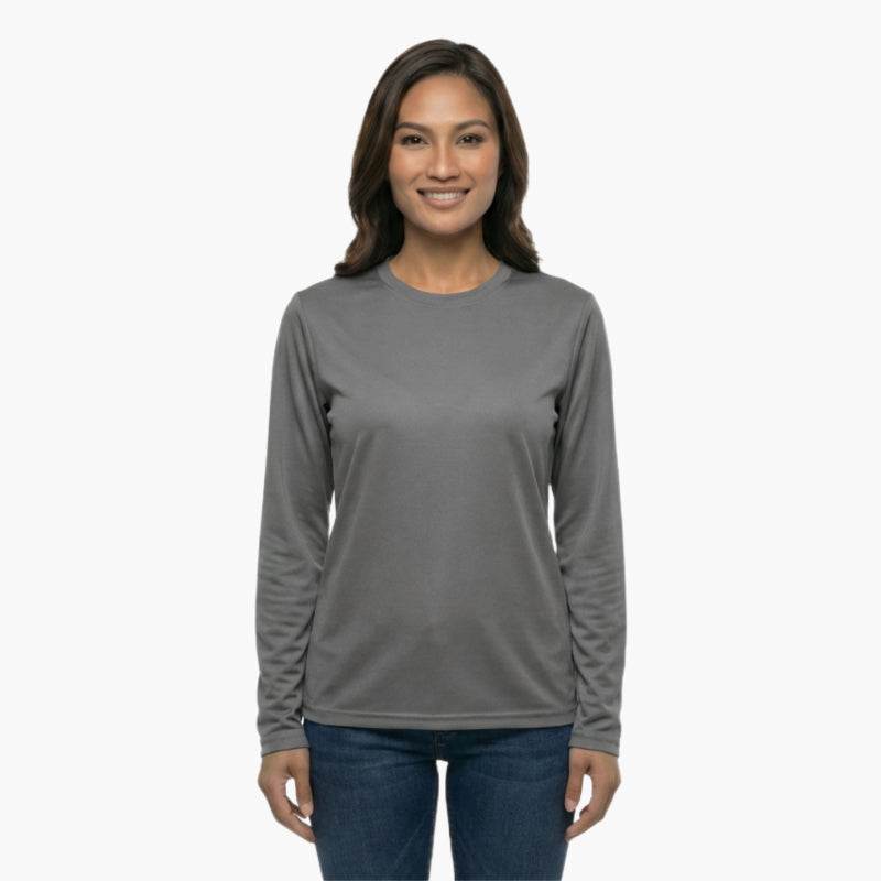 SAFTX-C2-056 Moisture-Wicking Long Sleeve Safety Shirt