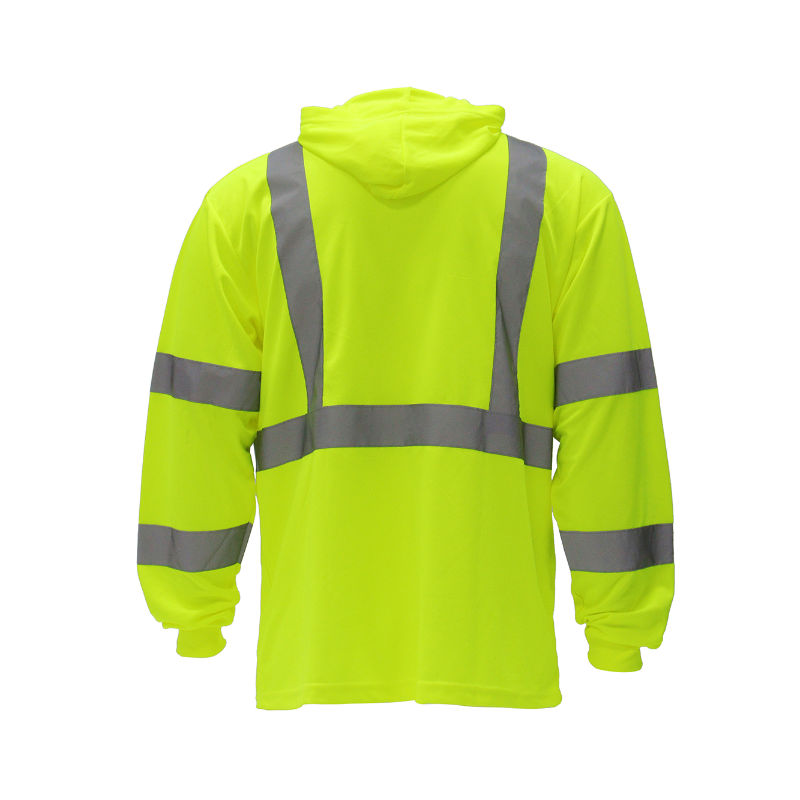 SAFTX-C2-080 High-Visibility Reflective Hooded T-Shirt