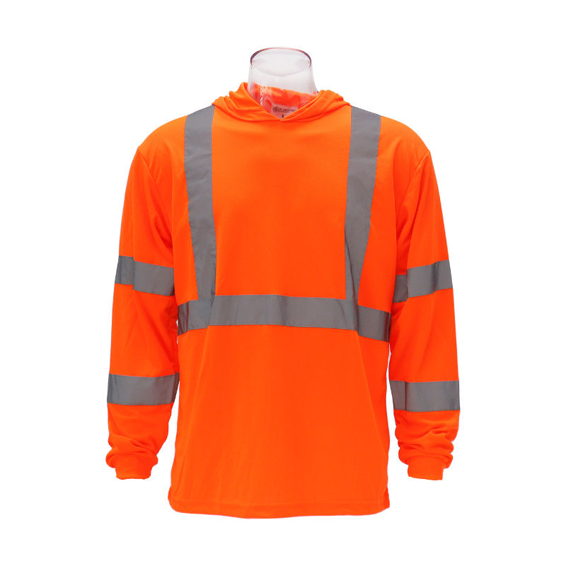 SAFTX-C2-080 High-Visibility Reflective Hooded T-Shirt