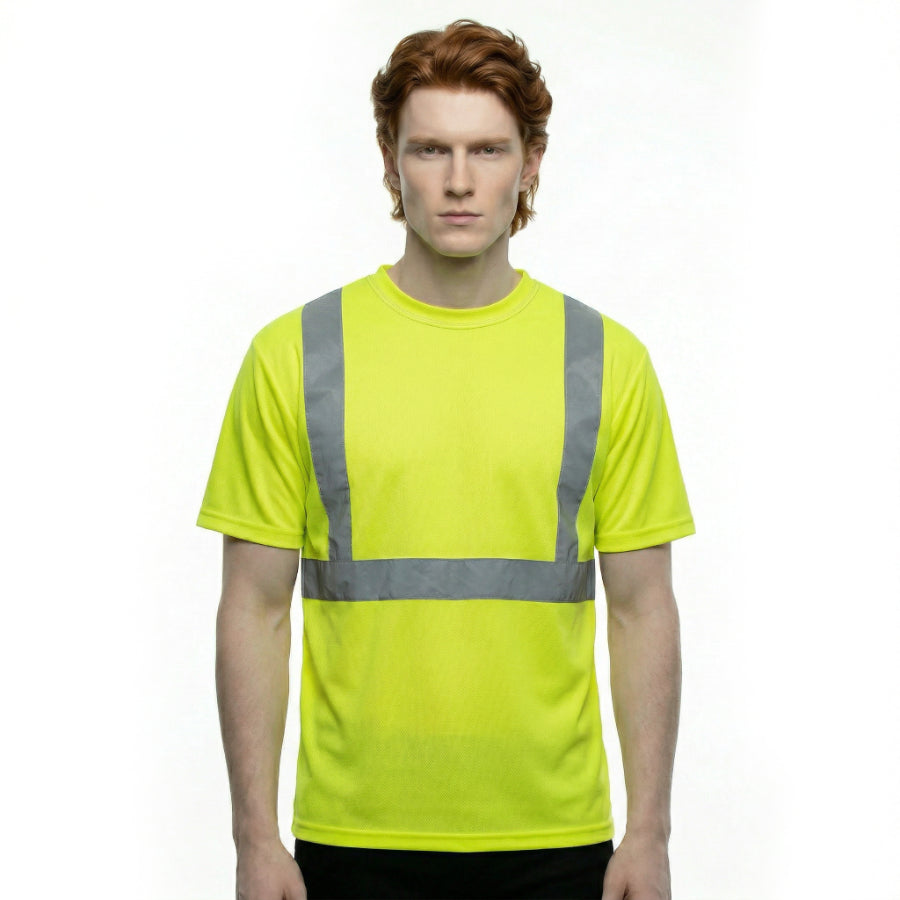 SAFTX-C2-082 High-Visibility Reflective Safety T-Shirt