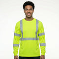 SAFTX-C6-081 High-Visibility Reflective Long Sleeve Safety Shirt