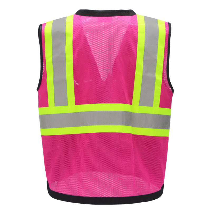 SAFBX-A68-062 High-Visibility Safety Vest with Pockets