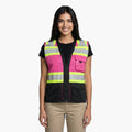 SAFBX-A68-062 High-Visibility Safety Vest with Pockets