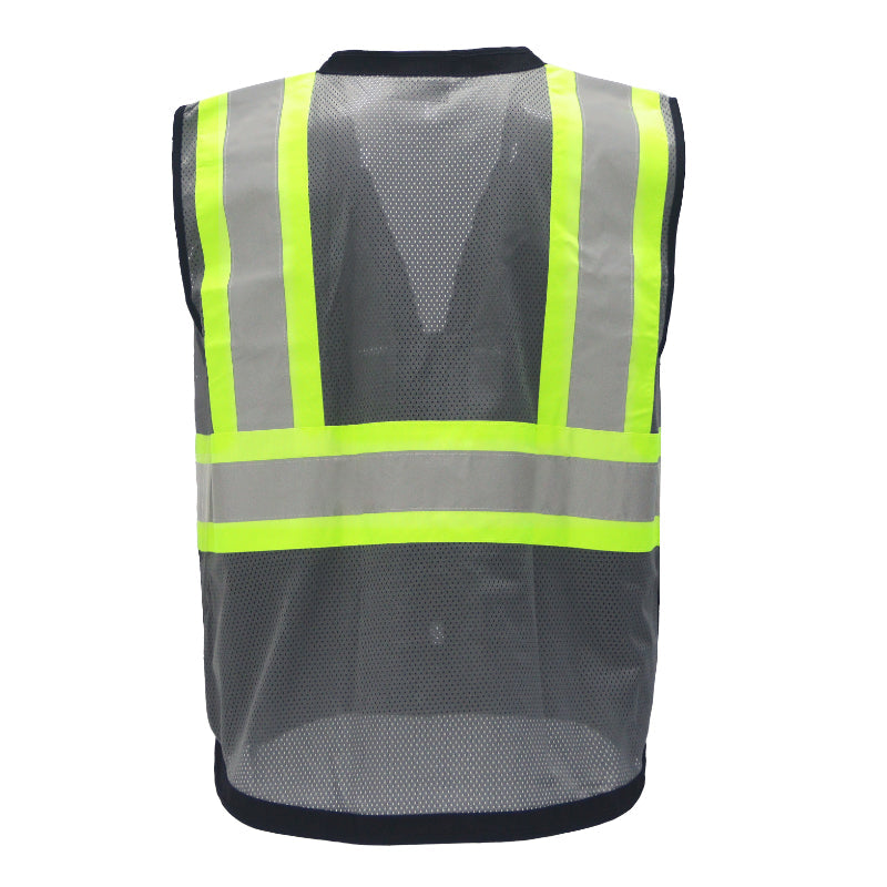 SAFBX-A68-062 High-Visibility Safety Vest with Pockets