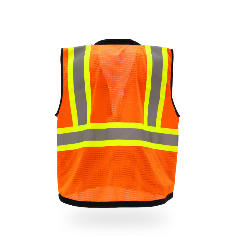 SAFBX-A68-062 High-Visibility Safety Vest with Pockets