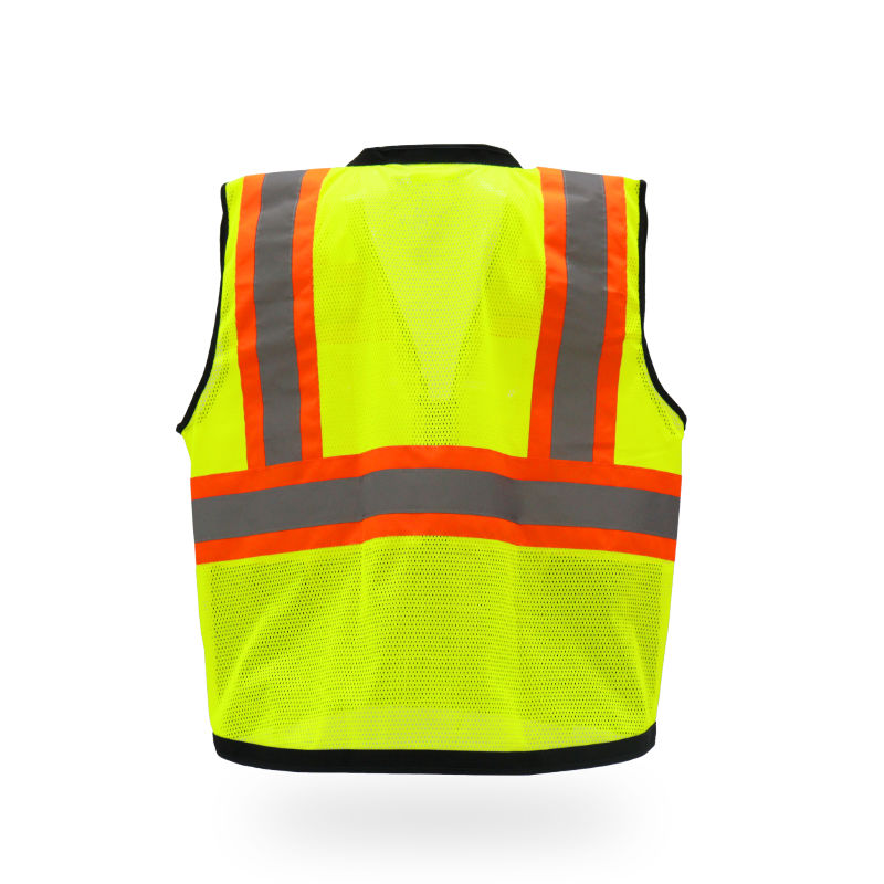 SAFBX-A68-062 High-Visibility Safety Vest with Pockets