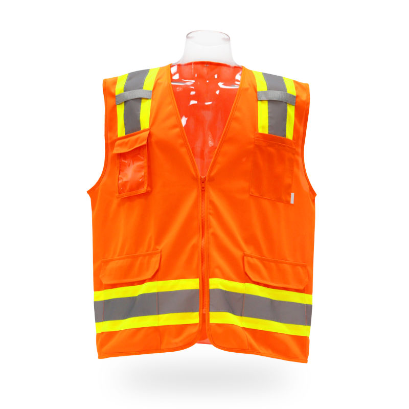 SAFBX-A6-061 High Visibility Safety Vest with Pockets