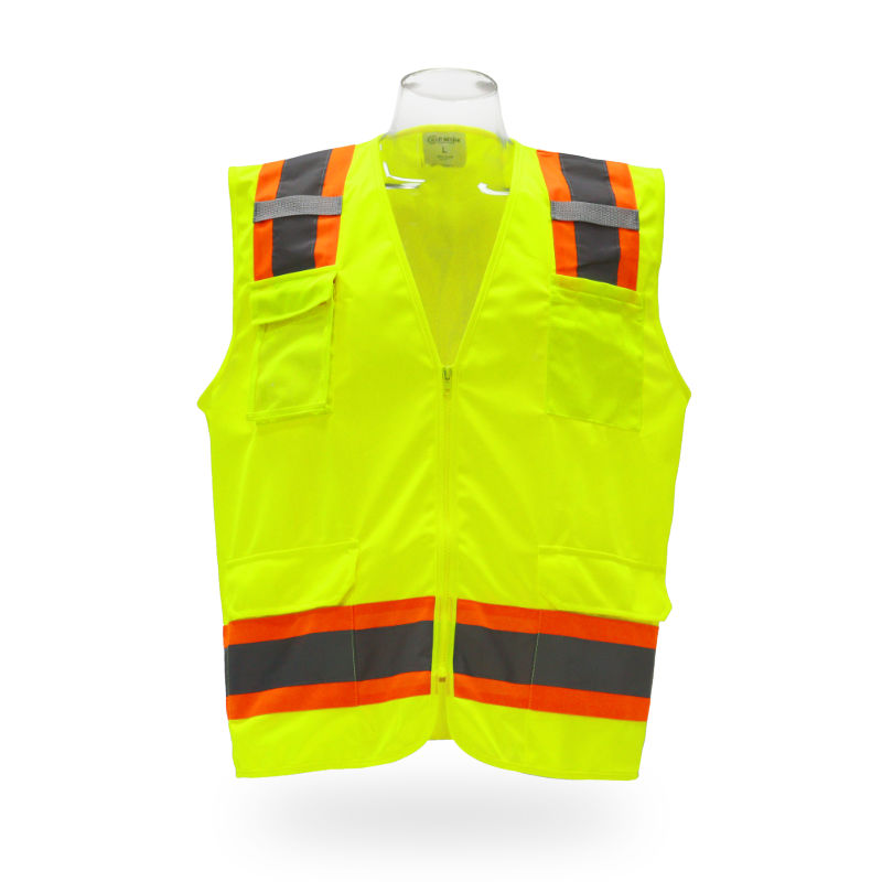 SAFBX-A6-061 High Visibility Safety Vest with Pockets