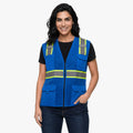 SAFBX-A3-064 Reflective Safety Vest with Multi-Pocket Design