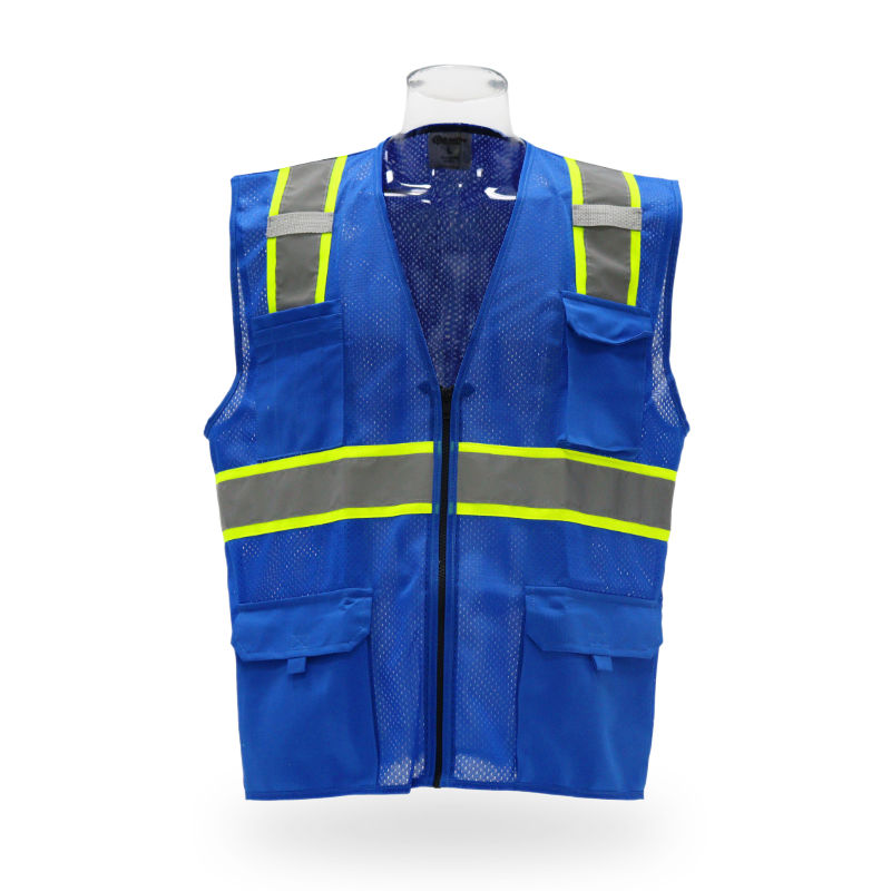 SAFBX-A3-064 Reflective Safety Vest with Multi-Pocket Design