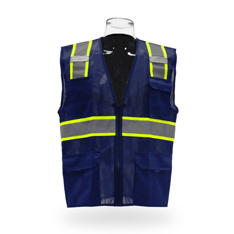 SAFBX-A3-064 Reflective Safety Vest with Multi-Pocket Design