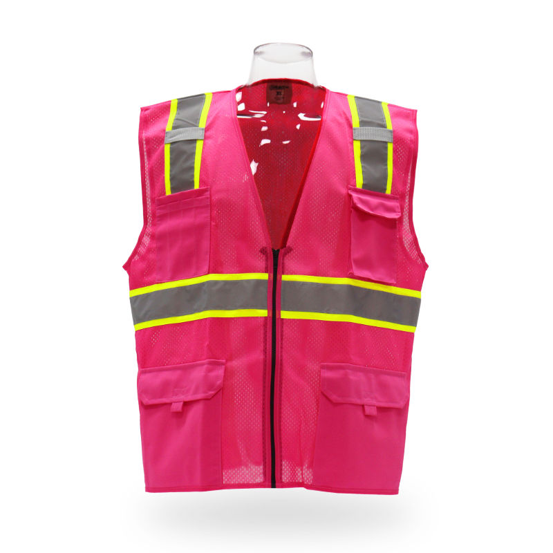 SAFBX-A3-064 Reflective Safety Vest with Multi-Pocket Design