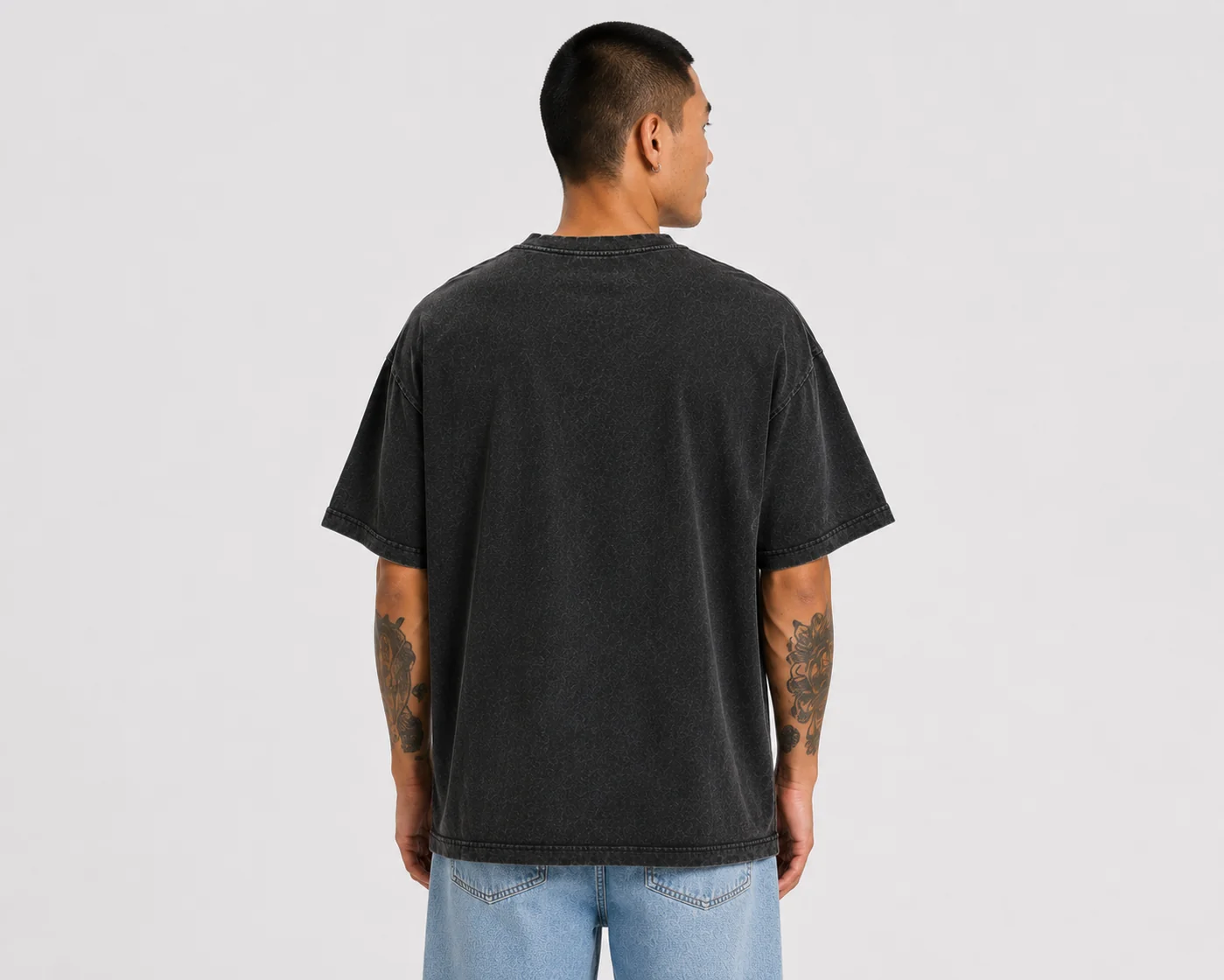ZL200 Oversized Vintage Washed Tee