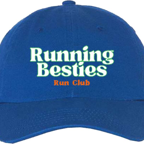 Running Besties Dad Hat (Cotton) Thumbnail