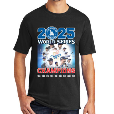 LA Dodgers 2025 World Series Champions Commemorative Tee Thumbnail