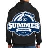 Ultimate Cotton ® Full Zip Hooded Sweatshirt Thumbnail