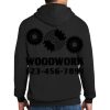 Ultimate Cotton ® Full Zip Hooded Sweatshirt Thumbnail