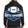 Ultimate Cotton ® Full Zip Hooded Sweatshirt Thumbnail