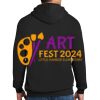 Ultimate Cotton ® Full Zip Hooded Sweatshirt Thumbnail