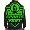 Ultimate Cotton ® Full Zip Hooded Sweatshirt Thumbnail