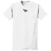 Authentic 100% Cotton T Shirt with Pocket Thumbnail