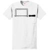 Authentic 100% Cotton T Shirt with Pocket Thumbnail