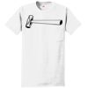 Authentic 100% Cotton T Shirt with Pocket Thumbnail